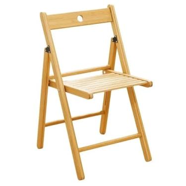 Imagem de Cadeira dobrável de madeira multifuncional dobrável portátil de madeira para lazer cadeira de praia cadeira de pesca cadeira de acampamento cadeira dobrável de jardim adequada para uso interno e