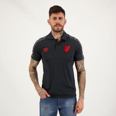 Imagem de Camisa Polo Athlético Paranaense Viagem 22/23 Umbro Masculina-Masculino