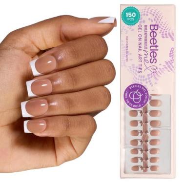 Imagem de Press On Nails Beetles X Press Plus Caramel French 150 unidades - beet