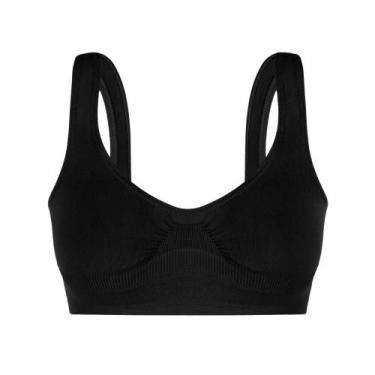 Imagem de Sutiã Top Lupo Loba Sem Costura Soutien Top Sem Bojo Para Academia Cor
