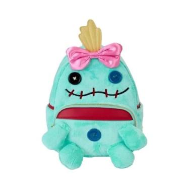 Imagem de Lilo & Stitch Scrump Plush Cosplay Mini Mochila Feminina Alça Dupla Bo