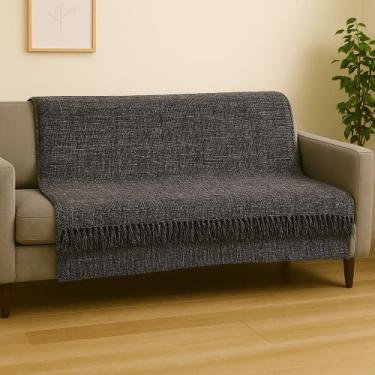 Imagem de Manta Para Decoração e Proteção De Sofá 2,40x1,50M Algodão - Sem marca