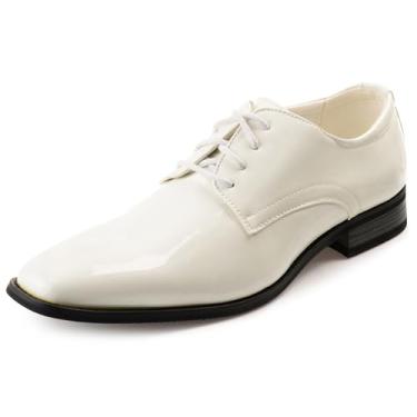 Imagem de Vance Co. Cole Oxford masculino, Branco, 38