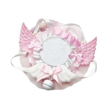 Imagem de Suporte Para Distintivos Com Asas De Anjo Para Pins De 58mm, Decoração