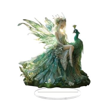 Imagem de BLWOTMOR Placa Decorativa 2D em Formato de Fada, Ideal para Casa, Escritório, Festas E Armários.