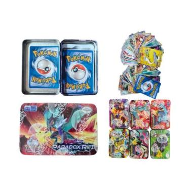 Imagem de Caixa De Batalha Do Jogo De Cartas Pokémon Em Metal Ferro 41 42 48 118