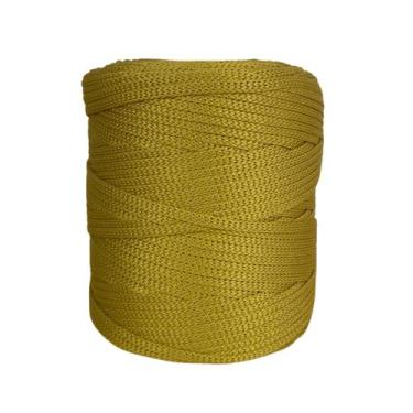 Imagem de Fio Náutico Malhafio 5mm 500g 100% Poliéster Variadas Cores, Mostarda