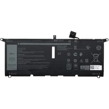 Imagem de HK6N5 DXGH8 0H754V 0DGV24 0WDK63 Batería para portátil Compatível com Dell XPS 9370 9380 7390 5390 5391 7490 5390 5391 3301 7390 7391 2-in-1 Series (7.6V 45Wh)