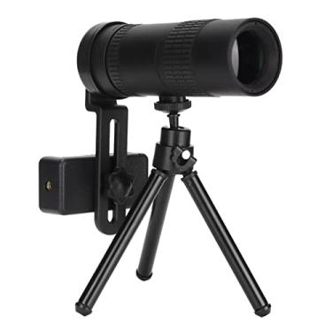 Imagem de Telescópio Monocular, Telescópio Monocular BAK4 Prism de 10-300x40mm com Adaptador para Smartphone Telescópio Monocular Anti Nevoeiro para Observação de Pássaros Caça Vida Selvagem Caminhadas