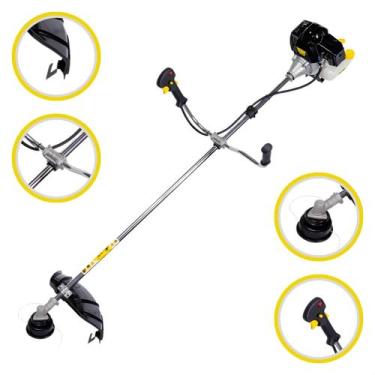 Imagem de Roçadeira Lateral Gasolina 51,7 cc 2 Tempos Matsuyama Maquina Cortar G