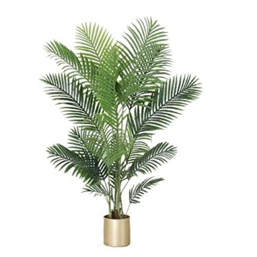 Imagem de SLGGPJBU Plantas falsas planta artificial simulação planta verde planta falsa sala de estar vaso ornamento árvore artificial para decoração interna plantas artificiais plantas artificiais interior ao