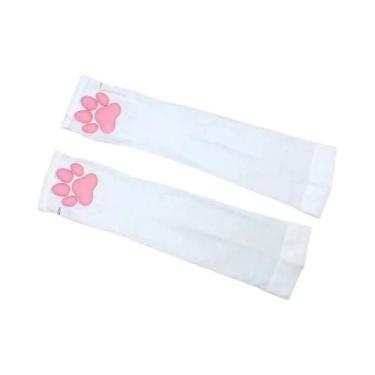 Imagem de Meias Longas 3D Com Garras De Gato Harajuku Para Mulheres, Meias De Co