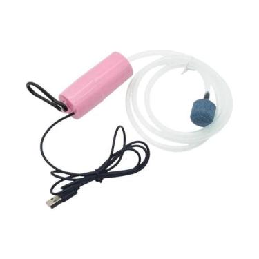 Imagem de Bomba De Ar Silenciosa USB Para Aquário Mini 1W, Aerador Portátil Para