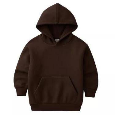 Imagem de Moletom Infantil Criança Blusa De Frio Casaco Com Capuz Idade 2 a 16 A