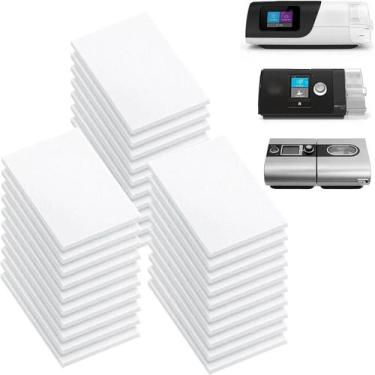 Imagem de Filtros CPAP Universais 30 Peças Compatíveis Com Resmed Airsense 10 Ai