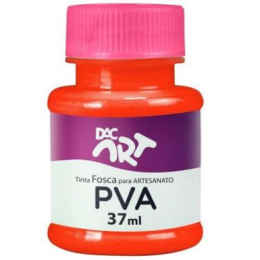 Imagem de Tinta PVA Fosca 37ML Vermelho Vivo DAC