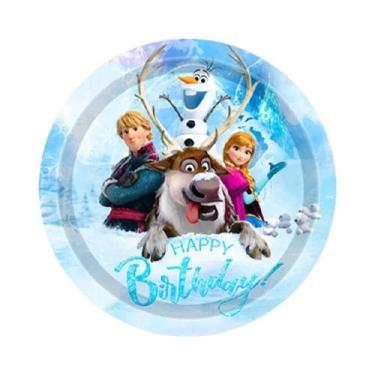 Imagem de Suprimentos Para Festa De Aniversário Da Elsa Frozen, 144 Peças De Dec