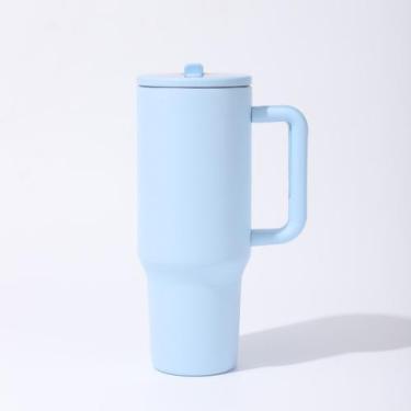 Imagem de Copo Térmico TR-018 1200ml Inox com Canudo, Alça, Tampa 40oz, com Bico