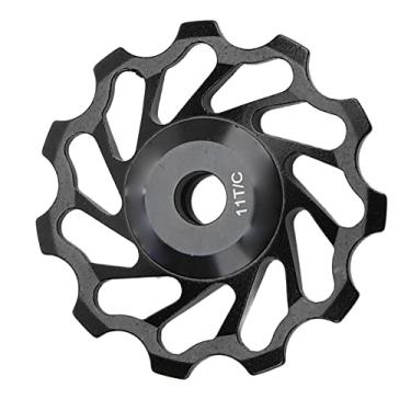 Imagem de ZJchao Polia do Desviador Traseiro de Bicicleta, Roda de Alumínio Durável 11t para Bicicleta de Estrada , Rolo Guia de Cerâmica Adequado para Pilotos de 8 a 11 Velocidades (#1)