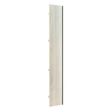 Imagem de Porta Para Closet Individual 40cm Com Puxador Perfil Inox Luciane Móveis Legno Crema