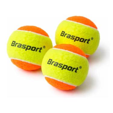 Imagem de Bola De Beach Tennis Praia Profissional Treino 03 Unidades-Unissex