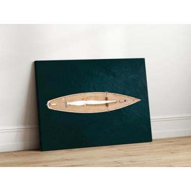 Imagem de Quadros Decorativos Sala Barco Luxo 130x90 Linha Premium IMpresso nas 