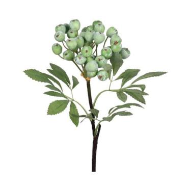 Imagem de Ramo Artificial De Mirtilo De 14,2 Polegadas, Hastes De Frutas Falsas 
