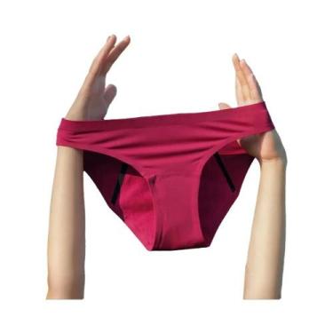 Imagem de Calcinhas Menstruais Respiráveis De Cintura Média Para Mulheres, À Pro