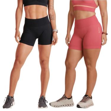 Imagem de Kit C/ 2 Shorts Lupo Feminino AF Basic Treino Corrida-Feminino