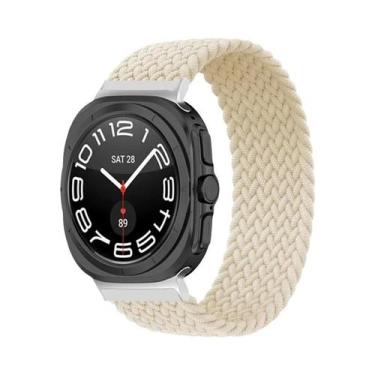 Imagem de Pulseira Solo Loop De Nylon Trançado Para Samsung Galaxy Watch 7 Ultra