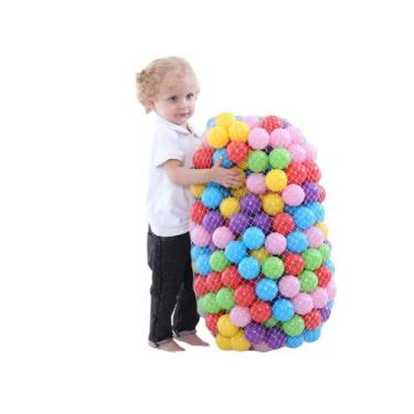 Imagem de Saco de Bolinhas Coloridas Piscina Infantil 100 unidades - BS7 COMPROU