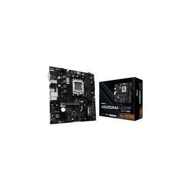 Imagem de Placa-Mãe ASRock A620AM-HVS, Ryzen AM5 A620A, Micro ATX, DDR5 - 90-MXBSR0-A0UAYZ