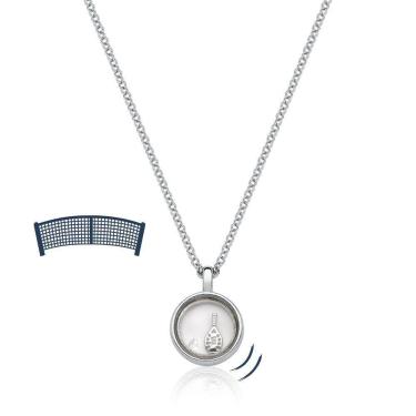 Imagem de Colar Beach Tennis Revestido Em Ródio