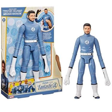 Imagem de Boneco Marvel Quarteto Fantastico Senhor Fantastico Hasbro