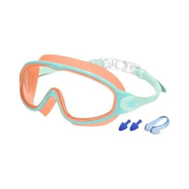 Imagem de Óculos De Natação Coloridos Para Crianças Com Visão Ampla, Anti-UV, An