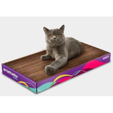 Imagem de Arranhador Para Gatos Petlon Catnip Interativo Papelão Sisal - Congrat