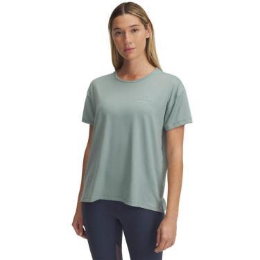 Imagem de Camiseta de Treino Under Armour Vanish Energy Feminina PP Verde-Feminino