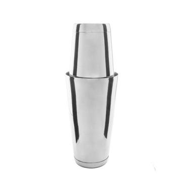 Imagem de Kit Coqueteleira Profissional Lyor de Aço Inox