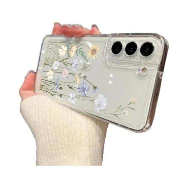 Imagem de Capa Floral Para Celular Samsung Galaxy A57 A37 A17 A56 A16 A36 A26 A5