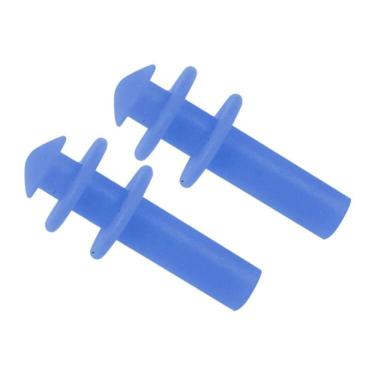 Imagem de Protetor de Ouvido Poker de Silicone I para Natação com Vedação Macia Azul Poker