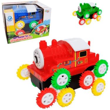 Imagem de Locomotiva Maluquinha com Luzes, Sons e Movimento para Estimular Coordenação Motora Ama...