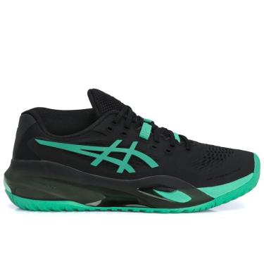 Imagem de Tênis Asics Gel Resolution X - All Court Preto e Verde-Masculino