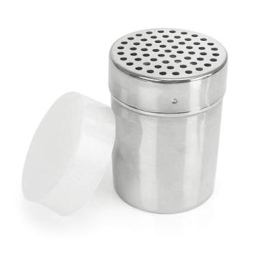 Imagem de Porta Tempero Queijeira Inox 350ml 7cm com Tampa - Wincy