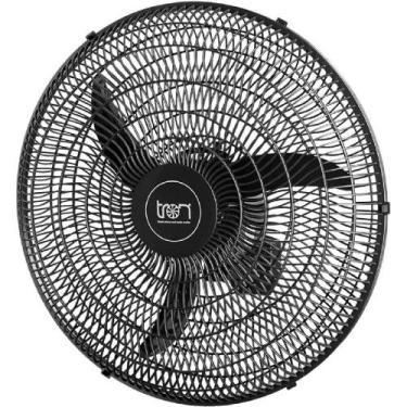 Imagem de Ventilador Oscilante Para Parede Com 60cm Preto 140 Watts Tron Bivolt,