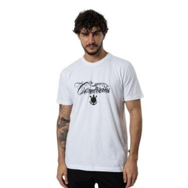 Imagem de Camiseta Corinthians Masculina Proteção Gloriosa Cor:BrancoTamanho:MGe