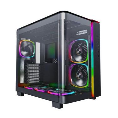 Imagem de Gabinete Gamer Montech King 95 Pro, Mid-Tower, Vidro Duplo Temperado, 