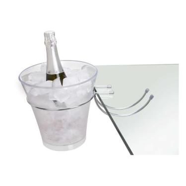 Imagem de Balde Transparente Para Champanhe Antúrio 4L Com Suporte - Forma