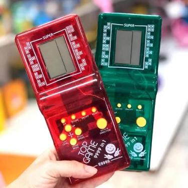 Imagem de Mini Game Retrô Portátil Clássico Brick Game 9999 Jogos In 1 Nostalgia