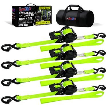 Imagem de Cintas de Amarre Retráctiles LynxHold 2,54cm x 4m 816kg Auto Retráctil