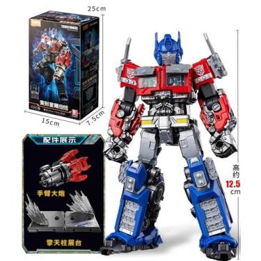 Imagem de Transformers Optimus Prime Megatron Shockwave Blocos De Montar Bonecos